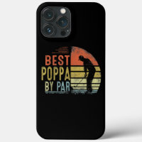 Funny Best Poppa By Par Father's Day Golf Gift