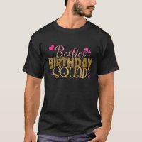 Funny Bestie Squad Birthday Girls Party Bday Pink 