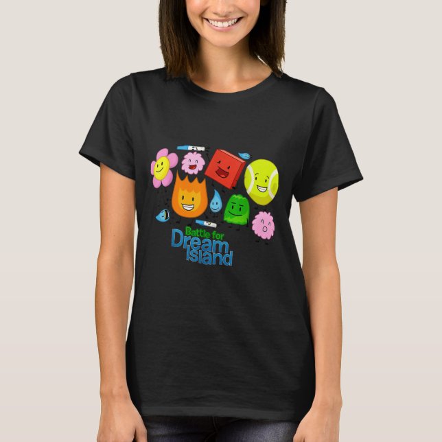 Funny Bfdi-battle For Dream-island Kids Graphic Bo T-Shirt (Front)