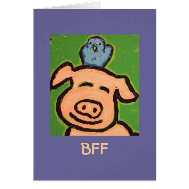 funny BFF card (Front)