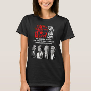 Funny Bi Den's Son Are All On The Board Of Directo T-Shirt