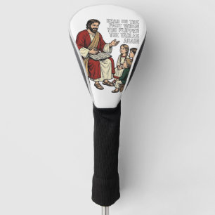 Funny Bible Story Vintage Religious Teacher Shirt Golf Head Cover