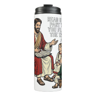 Funny Bible Story Vintage Religious Teacher Shirt Thermal Tumbler