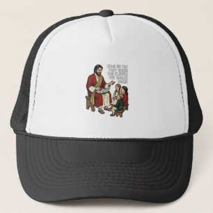 Funny Bible Story Vintage Religious Teacher Shirt Trucker Hat