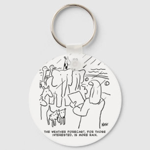Funny Bible Study or Biblical Story of Noah's Ark Key Ring
