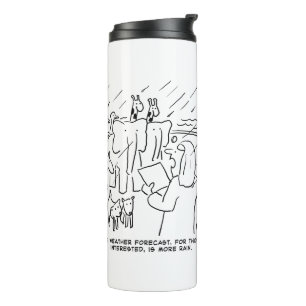 Funny Bible Study or Biblical Story of Noah's Ark  Thermal Tumbler
