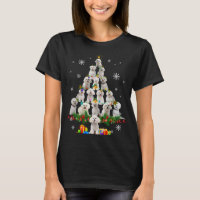 Funny Bichon Frise Christmas Tree Pet Dog Lover Ch