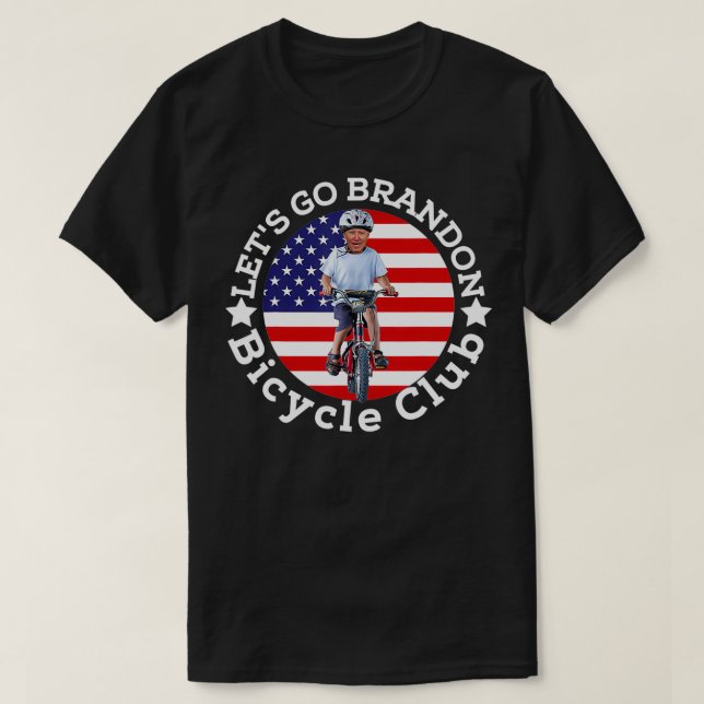 Funny Bicycle Crash Bike Wreck Falling Off Bicycle T-Shirt (Design Front)