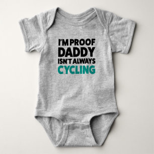 Funny Bicycle Cycling Jersey Bodysuit for Baby