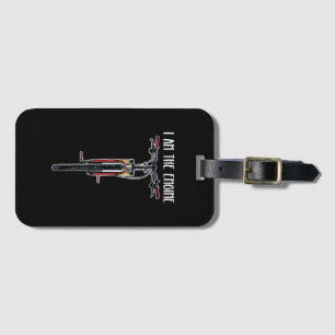 Funny Bicycle I Am The Engine Luggage Tag