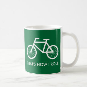 Funny bicycle mug for bike riding enthusiasts