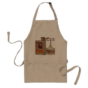 Funny Bicycle Vintage Sperm Oil Cans Standard Apron