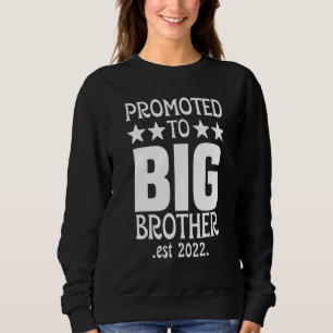 Funny Big Brother 2022 Finally Promoted To Big Bro Sweatshirt