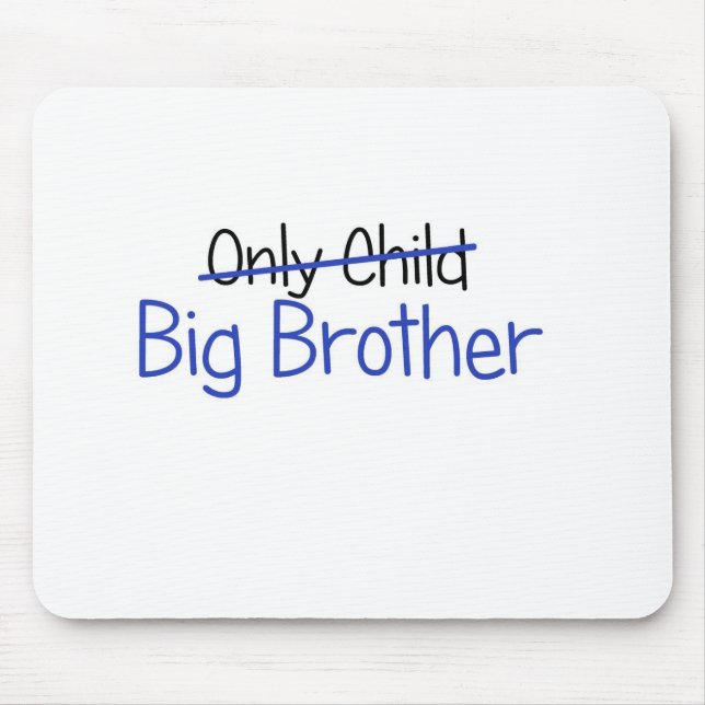 Funny Big Brother Design Mouse Mat (Front)