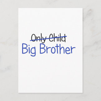 Funny Big Brother Design Postcard