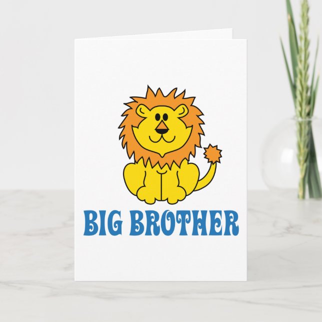 Funny Big Brother Holiday Card (Front)