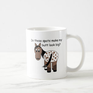 Funny Big Butt Appy Humour Blanket Appaloosa Horse Coffee Mug