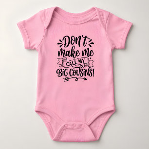 Funny Big Cousins Baby Bodysuit