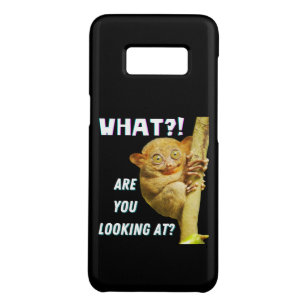 Funny Big Eyed Tarsier What Are You Looking At Case-Mate Samsung Galaxy S8 Case