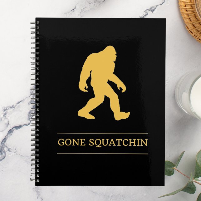 Funny Big Foot Gone Squatchin Sasquatch Planner (Creator Uploaded)