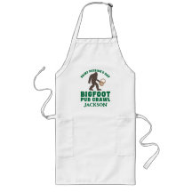 Funny Big Foot Pub Crawl Name St Patricks Day  