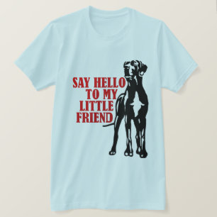 Funny big Great Dane Men Fashion  T-Shirt