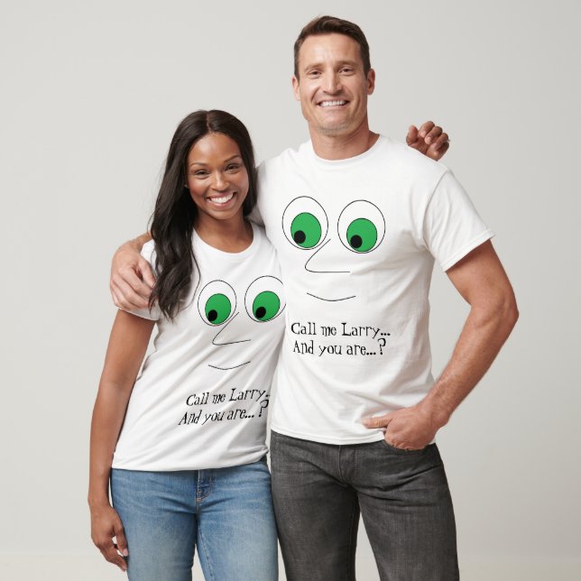 Funny Big Nosed Man Cartoon Face Pick up Line T-Shirt (Unisex)