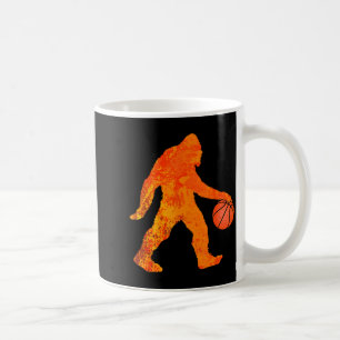 Funny Bigfoot Basketball Shirt For Boys Girls Yout Coffee Mug