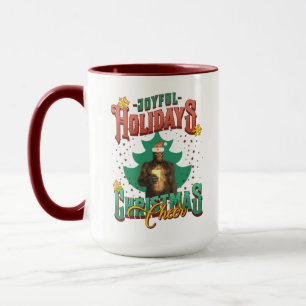Funny Bigfoot Christmas Cheer Holiday Mug