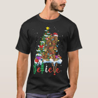 Funny Bigfoot Christmas Tree Lights Xmas Sasquatch