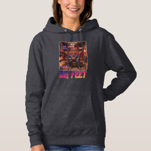 Funny Bigfoot Feet Meme Hoodie