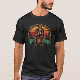 Funny Bigfoot Let's Go Brandon Anti Biden Chant T-Shirt