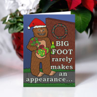 Funny Bigfoot Merry Christmas Pun Sasquatch