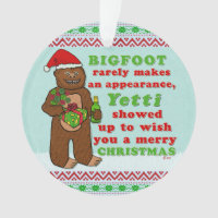 Funny Bigfoot Merry Christmas Sasquatch Pun