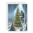 Funny Bigfoot Personalised Christmas