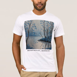 Funny Bigfoot Prank Fashion T-Shirt