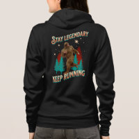 Funny Bigfoot Running Motivation