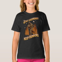 Funny Bigfoot Running Motivation