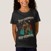 Funny Bigfoot Running Motivation