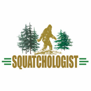 Funny Bigfoot, Sasquatch Standing Photo Sculpture