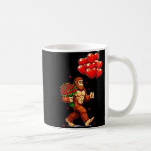 Funny Bigfoot Valentine Love Hearts Sasquatch Grap Coffee Mug