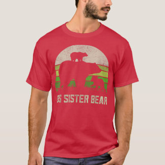 Funny Biggest Sister Shirts, 2 Cub Kids Sis Big Si T-Shirt