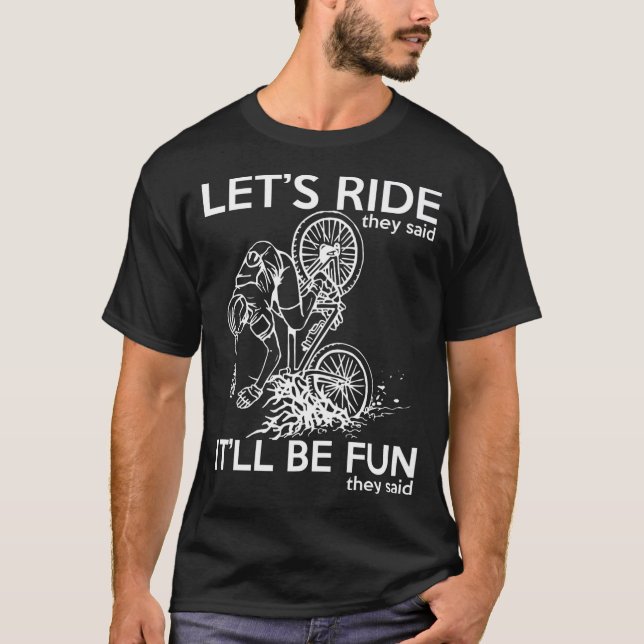 Funny Bike Crash T-Shirt (Front)