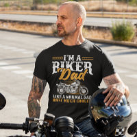 Funny Biker Dad Saying Motorcycle Father's Day