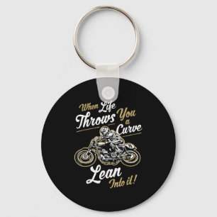 Funny Biker Quotes Sarcastic Motorcycle Rider Gift Key Ring