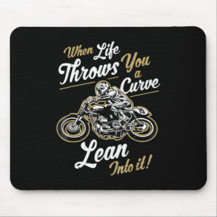 Funny Biker Quotes Sarcastic Motorcycle Rider Gift Mouse Mat