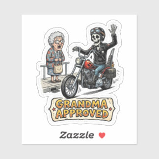 Funny Biker Sticker - Quiet Time Late Night Moto
