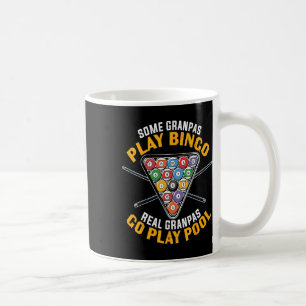 Funny Billiard Pool Grandpa Professional Billiard Coffee Mug