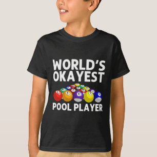 Funny Billiards Art For Men Women Billiard Lover P T-Shirt