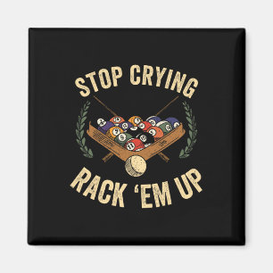 Funny Billiards Clothing Pool Players Apparel Snoo Magnet